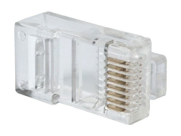 Коннектор RJ-45 Optimus (Cat-6, 8P8C) (20 шт) - картинка 1